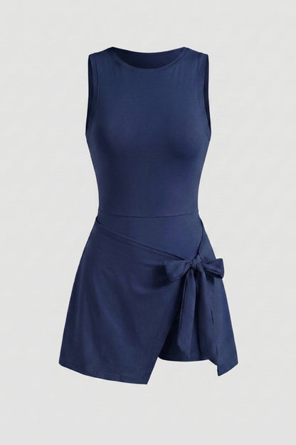 Dames Sportjurk | Ingebouwd Broekje | Roze Wrap Tennisjurk