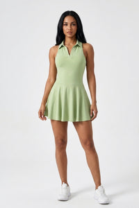 Dames Sportjurk | Polo Kraag | Racerback Tennisjurk