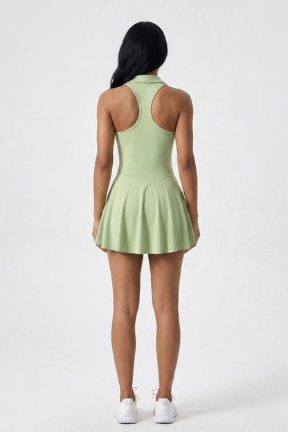 Dames Sportjurk | Polo Kraag | Racerback Tennisjurk