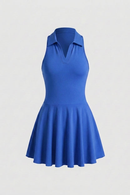Dames Sportjurk | Polo Kraag | Racerback Tennisjurk