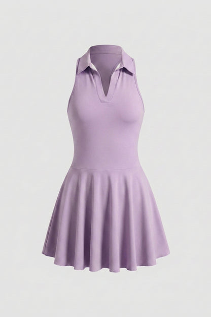 Dames Sportjurk | Polo Kraag | Racerback Tennisjurk