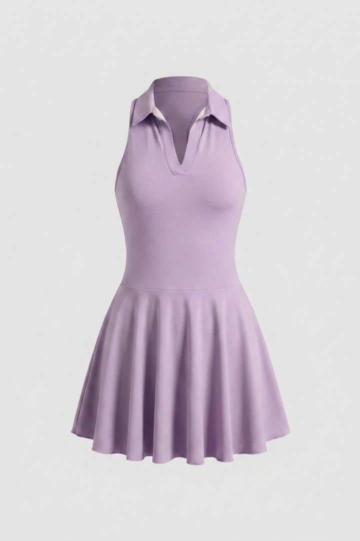 Dames Sportjurk | Polo Kraag | Racerback Tennisjurk
