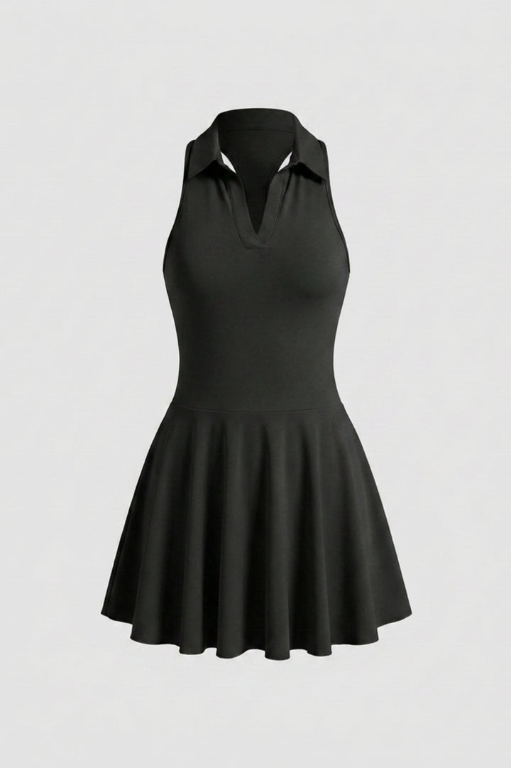 Dames Sportjurk | Polo Kraag | Racerback Tennisjurk