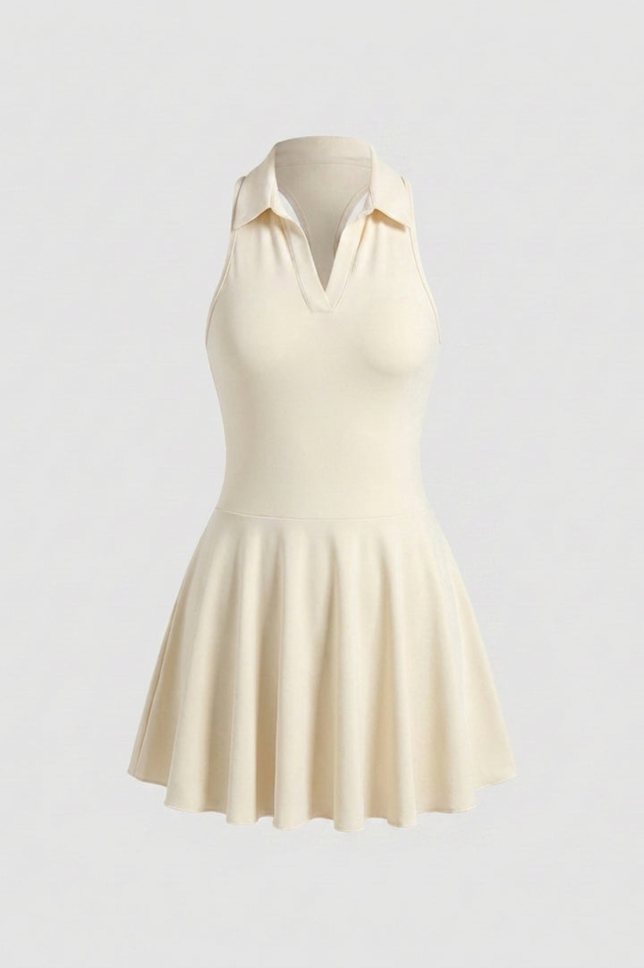 Dames Sportjurk | Polo Kraag | Racerback Tennisjurk