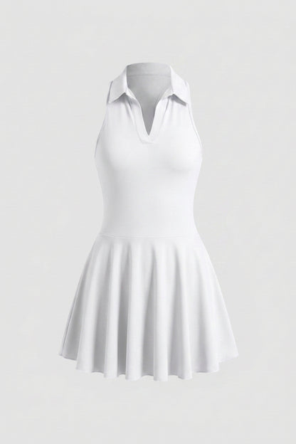 Dames Sportjurk | Polo Kraag | Racerback Tennisjurk