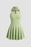Dames Sportjurk | Polo Kraag | Racerback Tennisjurk