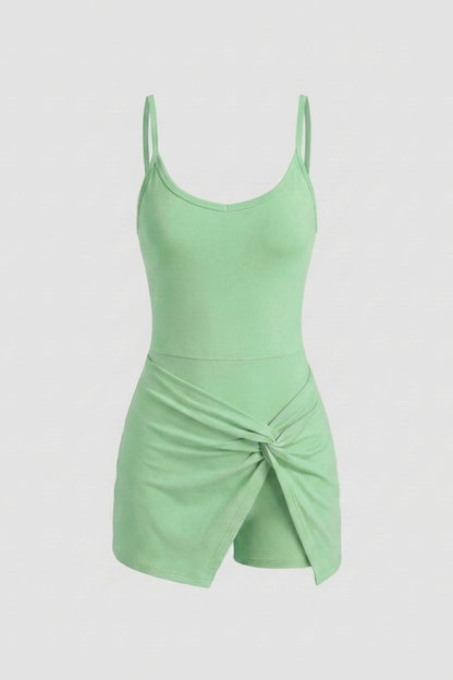 Dames Sportjurk | Twist Detail | Tennisjurk Met Binnen broek