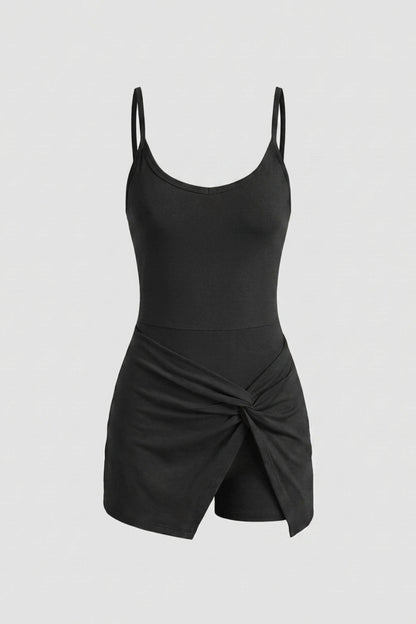 Dames Sportjurk | Twist Detail | Tennisjurk Met Binnen broek