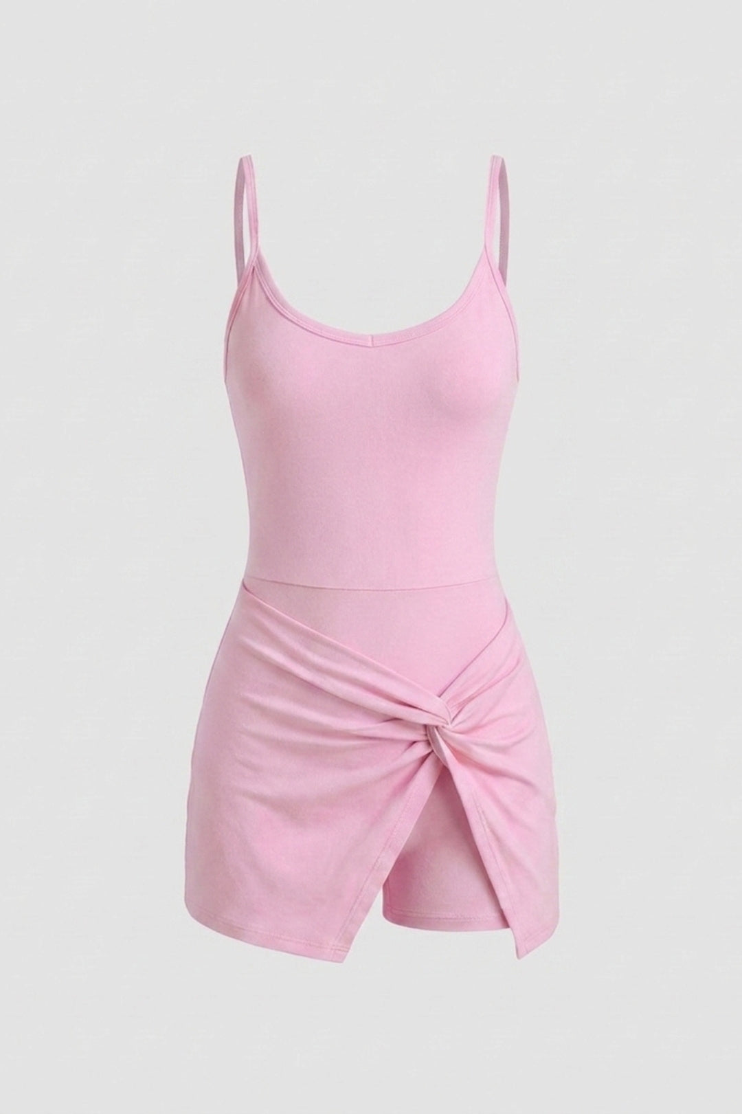 Dames Sportjurk | Twist Detail | Tennisjurk Met Binnen broek