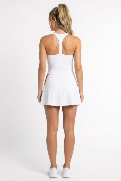 Dames Sportjurk | Wrap Rok Detail | Tennisjurk Met Binnen broek