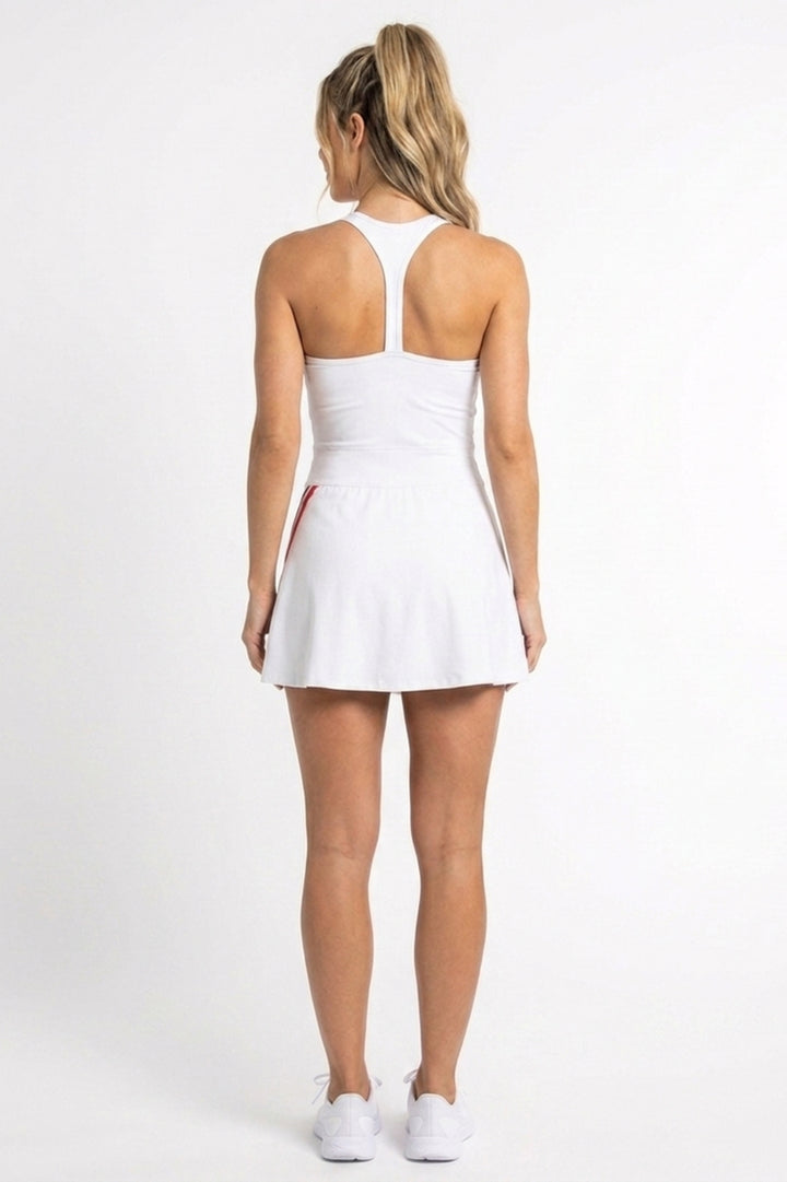 Dames Sportjurk | Wrap Rok Detail | Tennisjurk Met Binnen broek