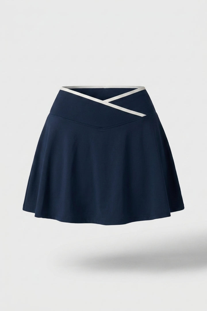 Dames Sportrok | Cross Waist | Tennisrok Met Binnen broek