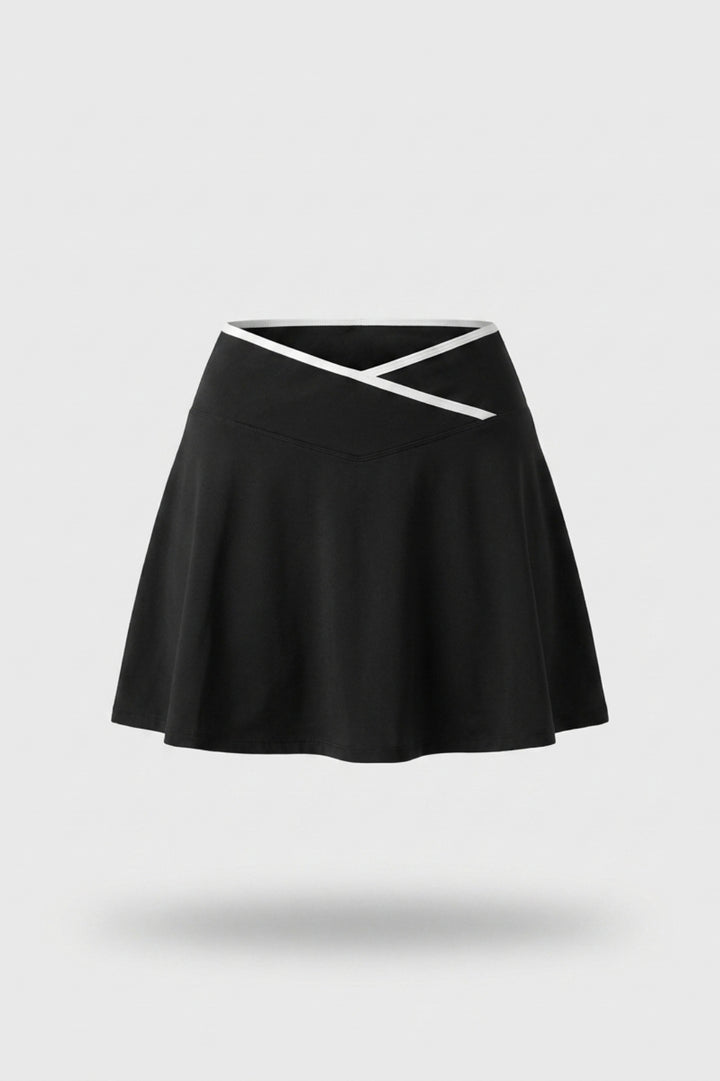 Dames Sportrok | Cross Waist | Tennisrok Met Binnen broek