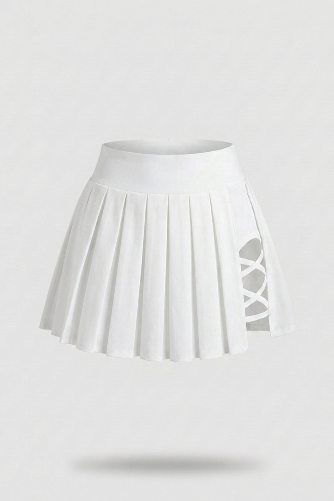 Dames Sportrok | Lace Up Detail | Tennisrok Met Binnen broek