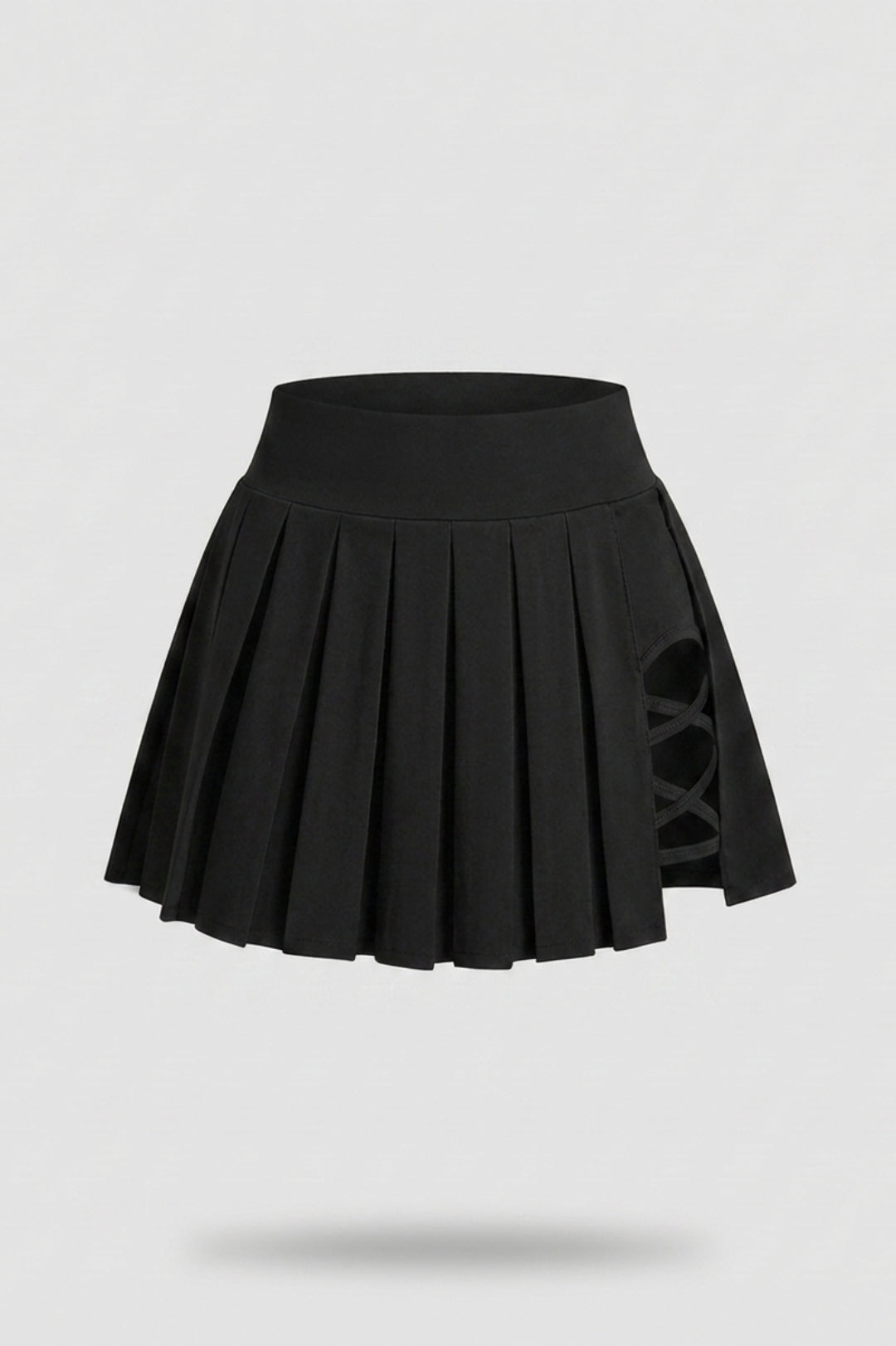 Dames Sportrok | Lace Up Detail | Tennisrok Met Binnen broek