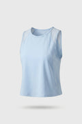 Dames Tank Sport Top | Loose Fit | Cropped Activewear Top