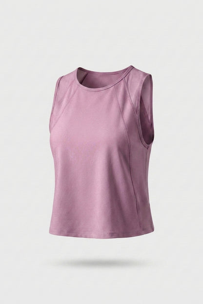 Dames Tank Sport Top | Loose Fit | Cropped Activewear Top