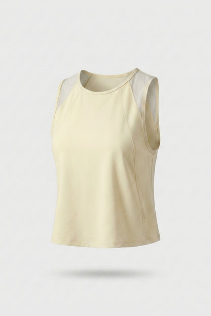 Dames Tank Sport Top | Loose Fit | Cropped Activewear Top