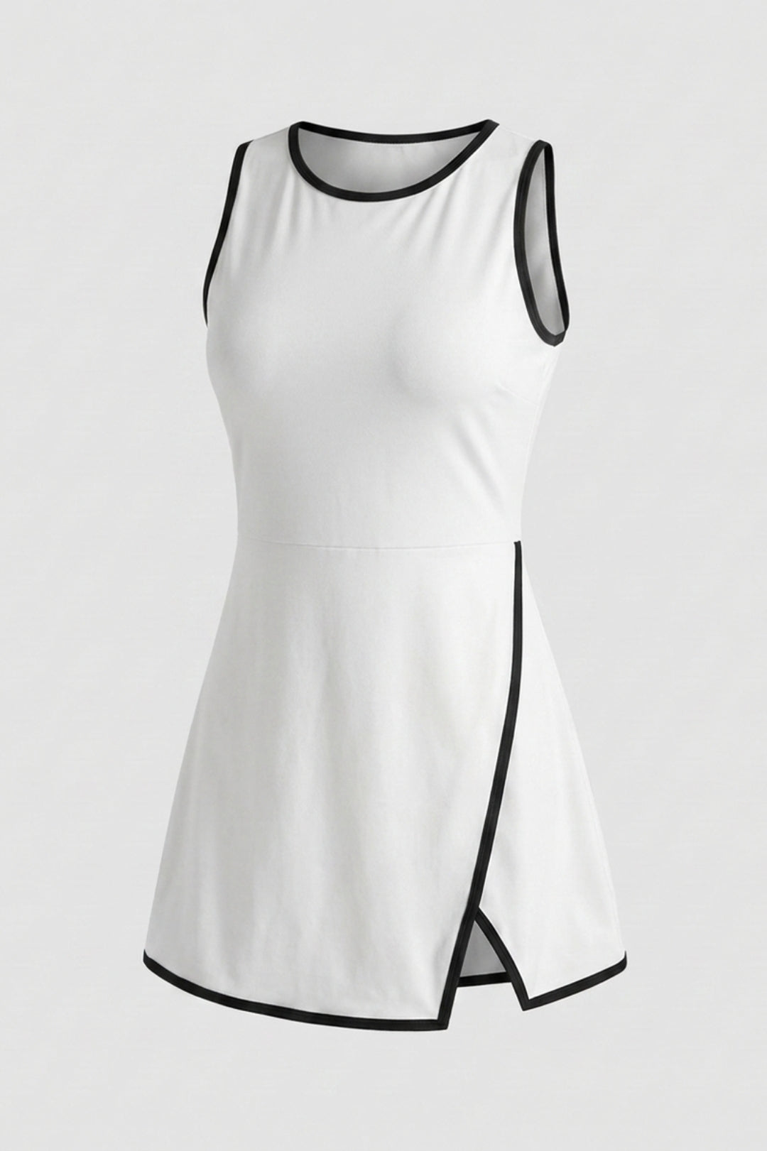 Dames Tennisjurk | Ingebouwde Binnen broek | Zwarte Sportjurk