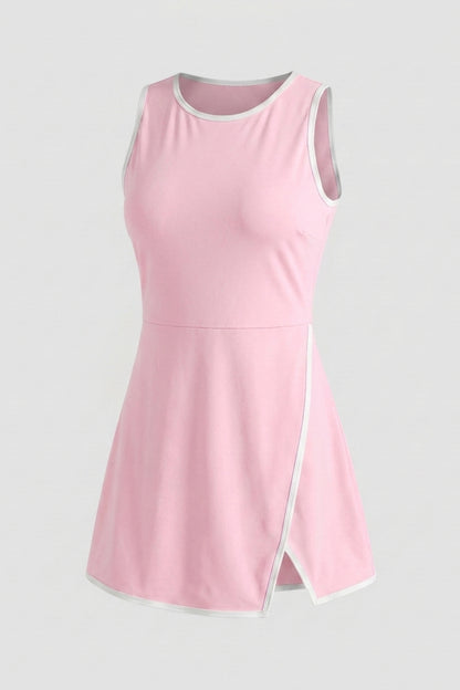 Dames Tennisjurk | Ingebouwde Binnen broek | Zwarte Sportjurk