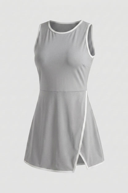 Dames Tennisjurk | Ingebouwde Binnen broek | Zwarte Sportjurk