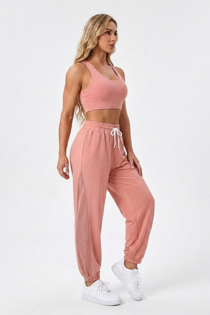 Dames Trainingsbroek | Split Side Detail | Los vallende Jogger