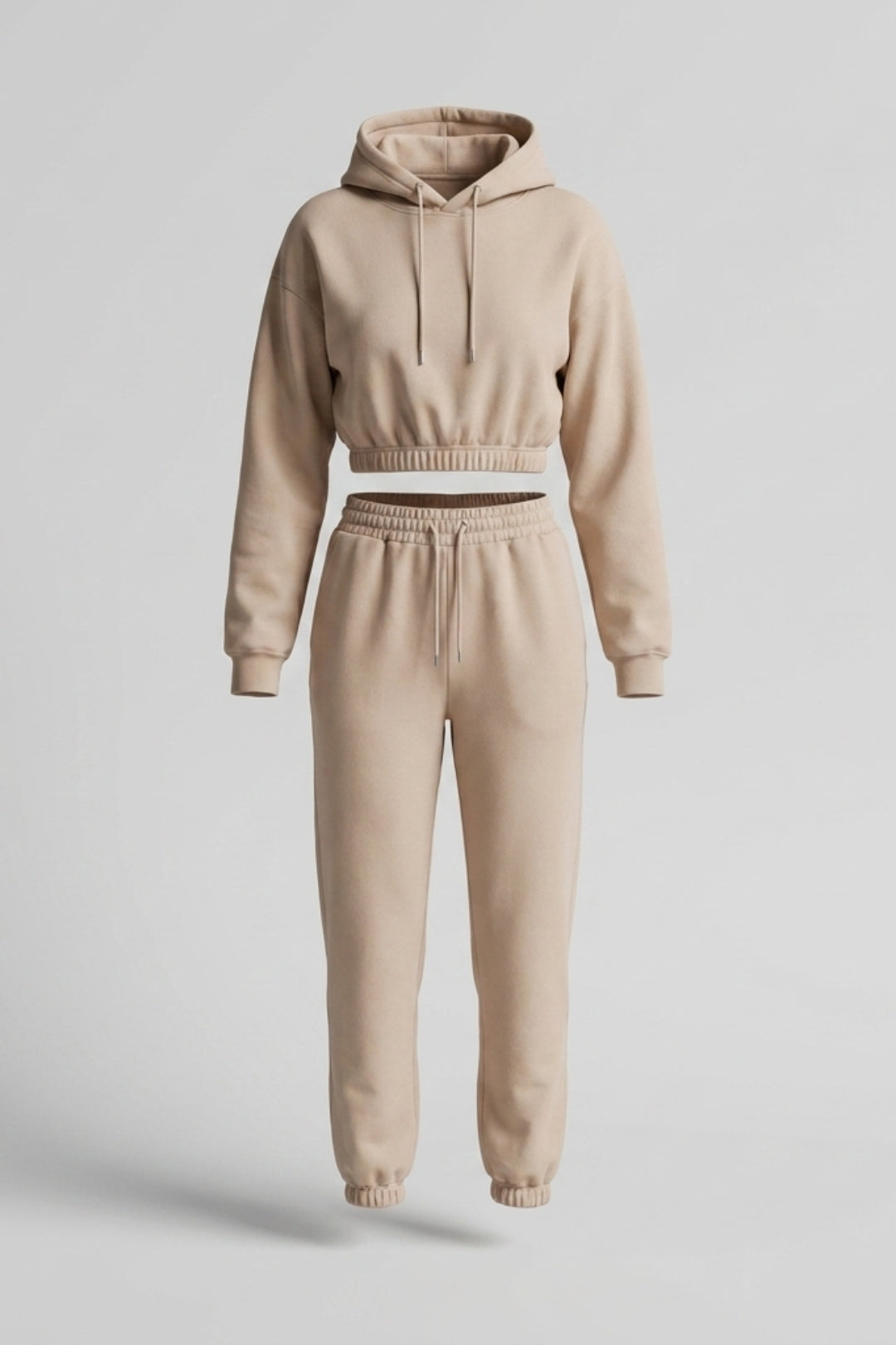 Dames Trainingspak Set | Relaxed Fit | Hoodie Met Koord | Jogger Outfit