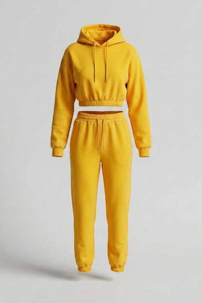 Dames Trainingspak Set | Relaxed Fit | Hoodie Met Koord | Jogger Outfit