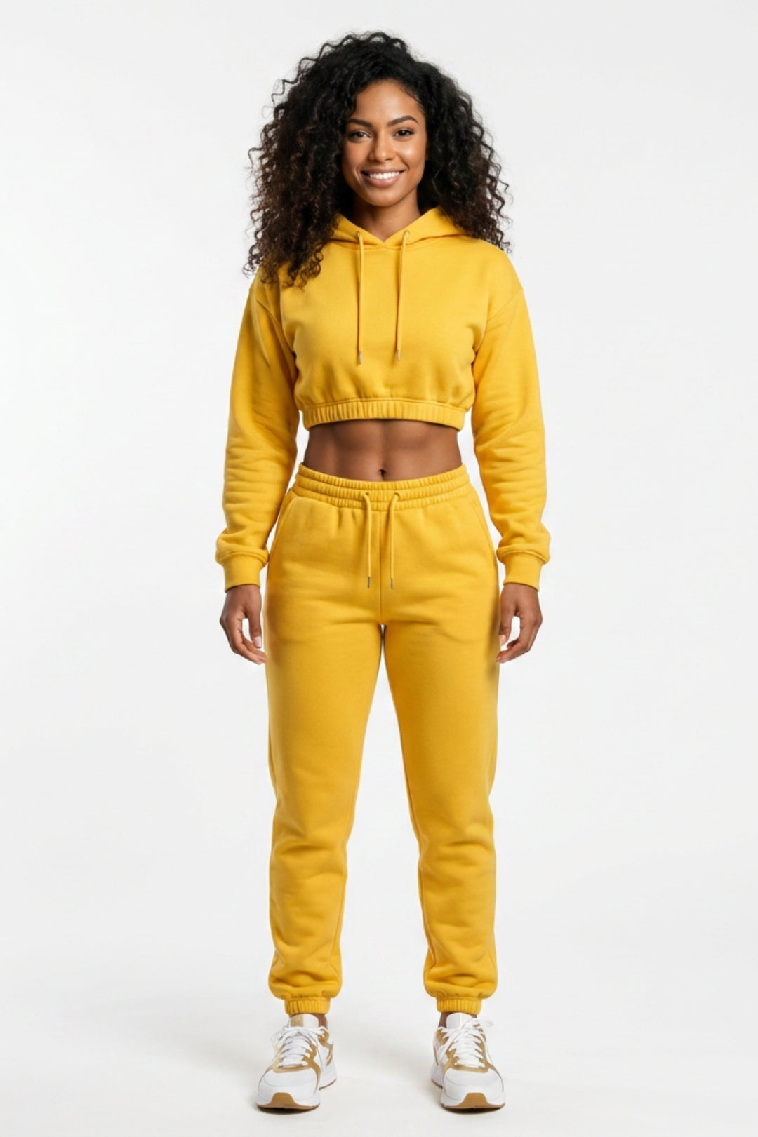 Dames Trainingspak Set | Relaxed Fit | Hoodie Met Koord | Jogger Outfit