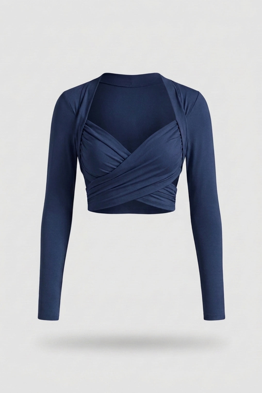 Dames Yoga Top | Wikkel Design | Cut Out Activewear Top | Long Sleeve