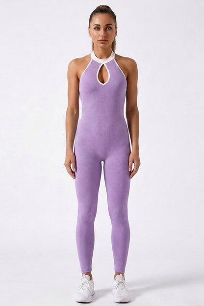 Dames Sport Jumpsuit | Sculpting Fit | Open Rug | Activewear Onesie