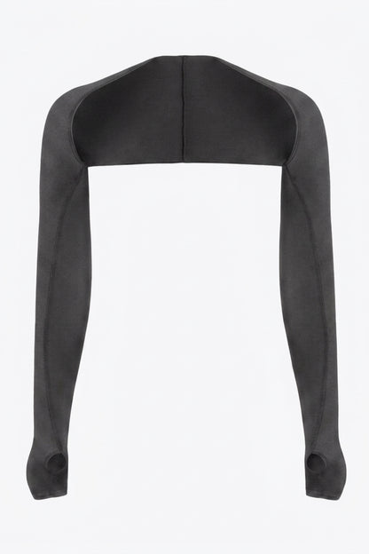 Dames Sport Shrug | Slim Fit | Duimgaten | Sportieve Bolero Cover-Up