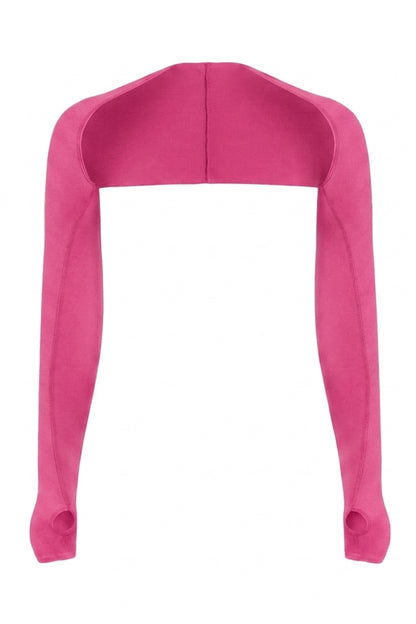 Dames Sport Shrug | Slim Fit | Duimgaten | Sportieve Bolero Cover-Up