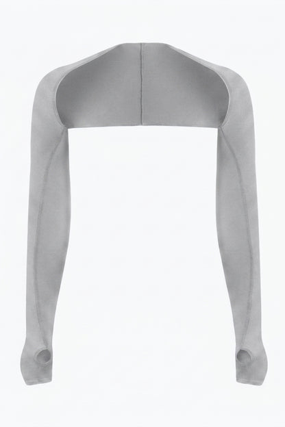 Dames Sport Shrug | Slim Fit | Duimgaten | Sportieve Bolero Cover-Up