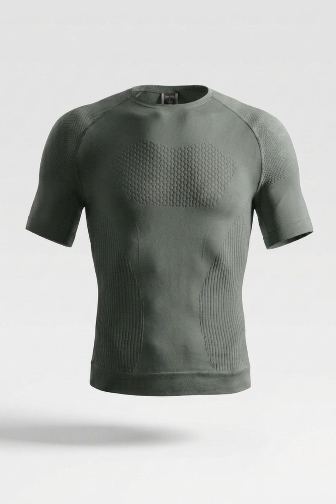 Heren Compressie Shirt | Seamless Slim Fit | Training Shirt