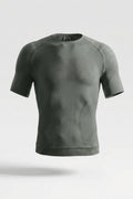 Heren Compressie Shirt | Seamless Slim Fit | Training Shirt