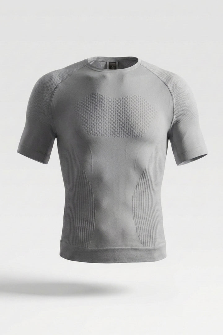 Heren Compressie Shirt | Seamless Slim Fit | Training Shirt