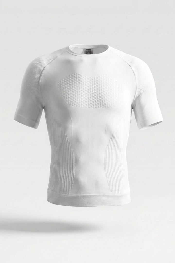 Heren Compressie Shirt | Seamless Slim Fit | Training Shirt