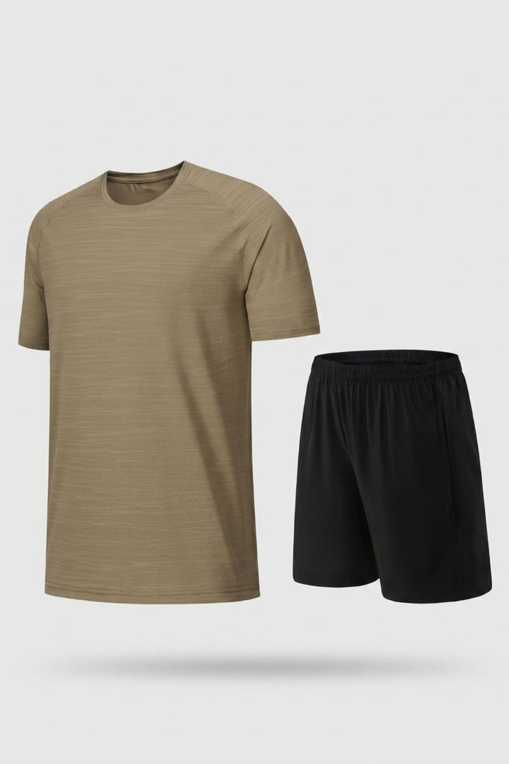 Heren Fitness Set | Performance Shirt | Basic Sport Set