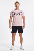 Heren Fitness Set | Performance Shirt | Sportshort Met Elastiek