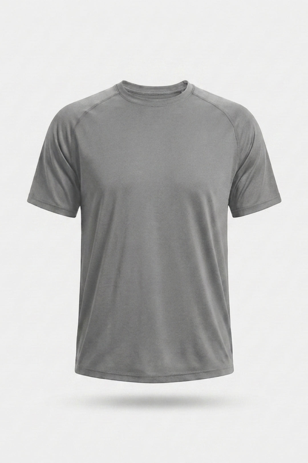 Heren Fitness Shirt | Korte Mouw | Leger Groen Workout T-Shirt