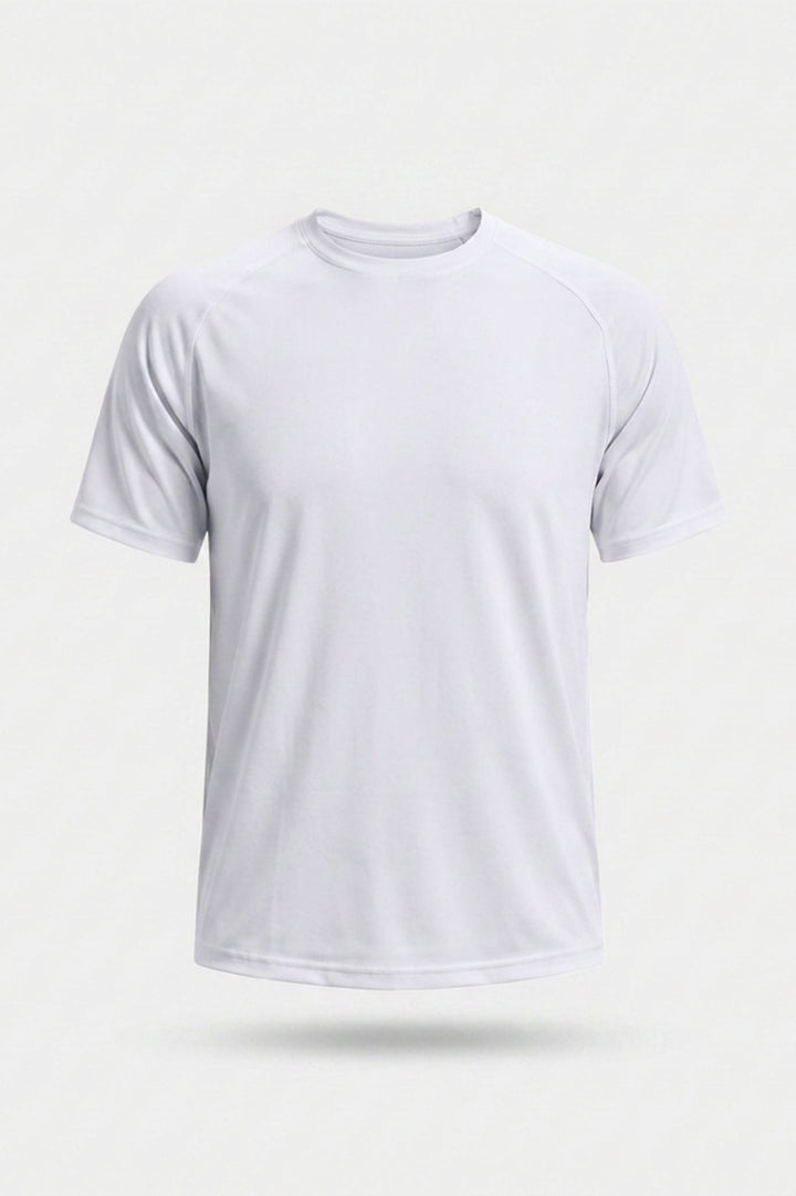 Heren Fitness Shirt | Korte Mouw | Leger Groen Workout T-Shirt