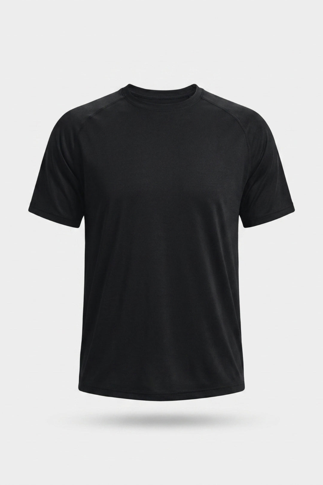 Heren Fitness Shirt | Korte Mouw | Leger Groen Workout T-Shirt