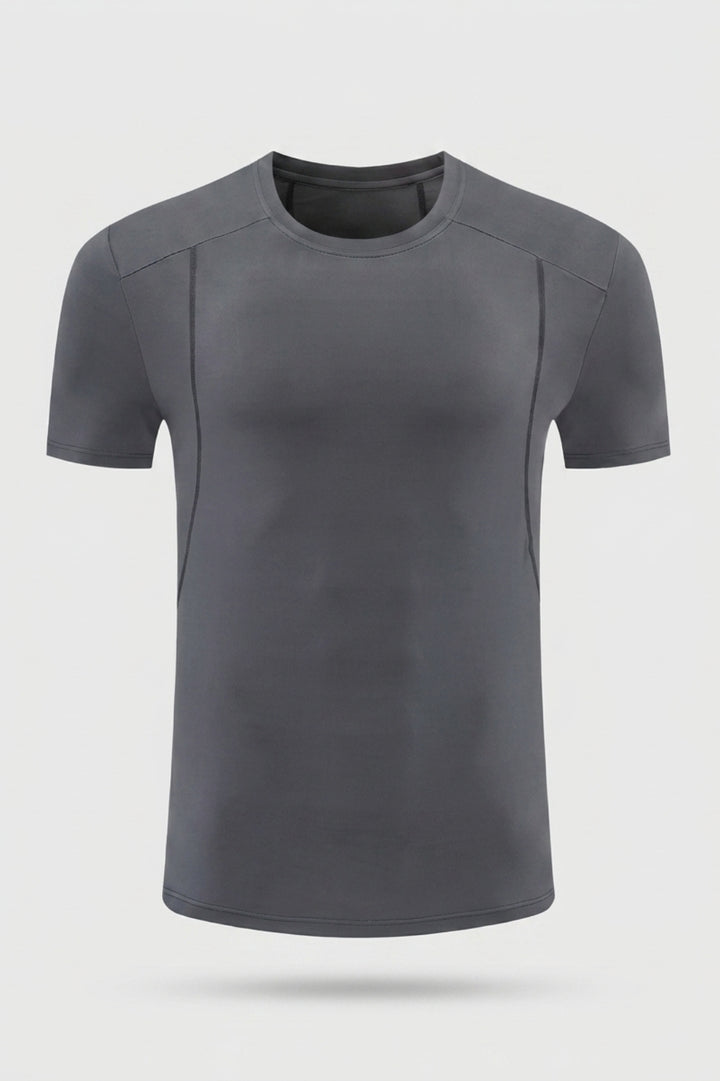 Heren Fitness Shirt | Korte Mouw | Performance Workout Top