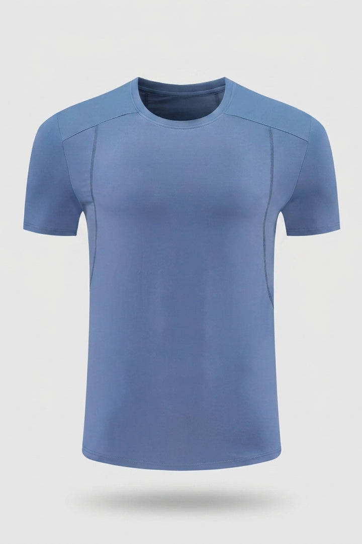 Heren Fitness Shirt | Korte Mouw | Performance Workout Top