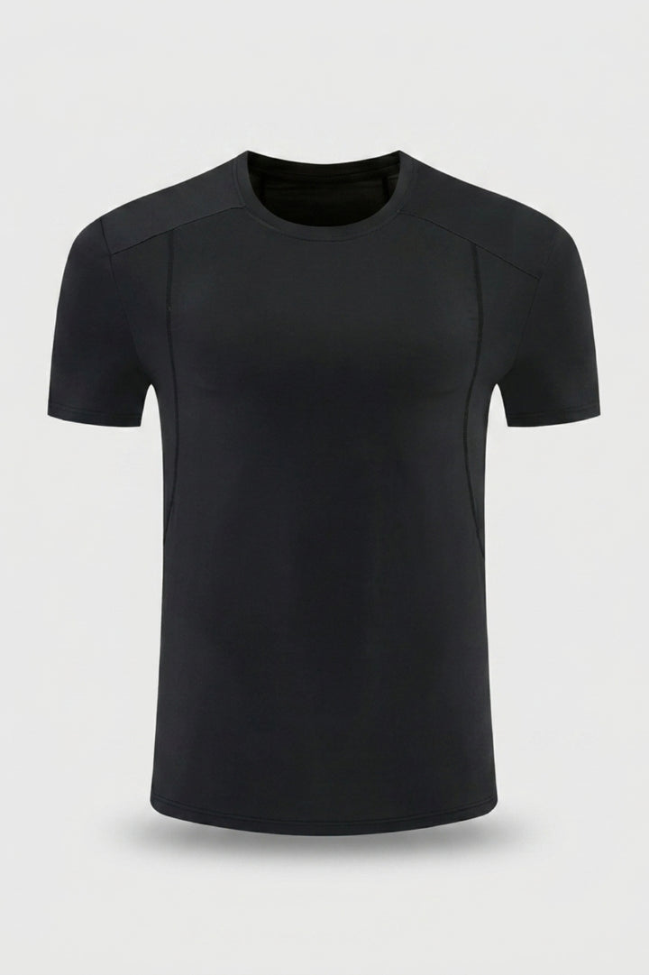 Heren Fitness Shirt | Korte Mouw | Performance Workout Top