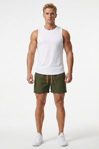 Men's Fitness Shorts | Elastic Waist | Workout Shorts