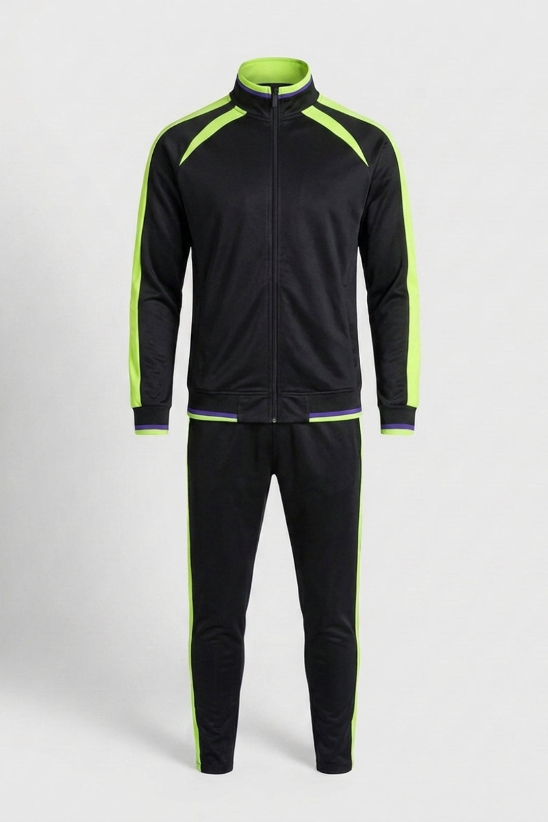 Heren Premium Trainingspak | Zip Hoodie & Jogger | Multi-color Sportpak