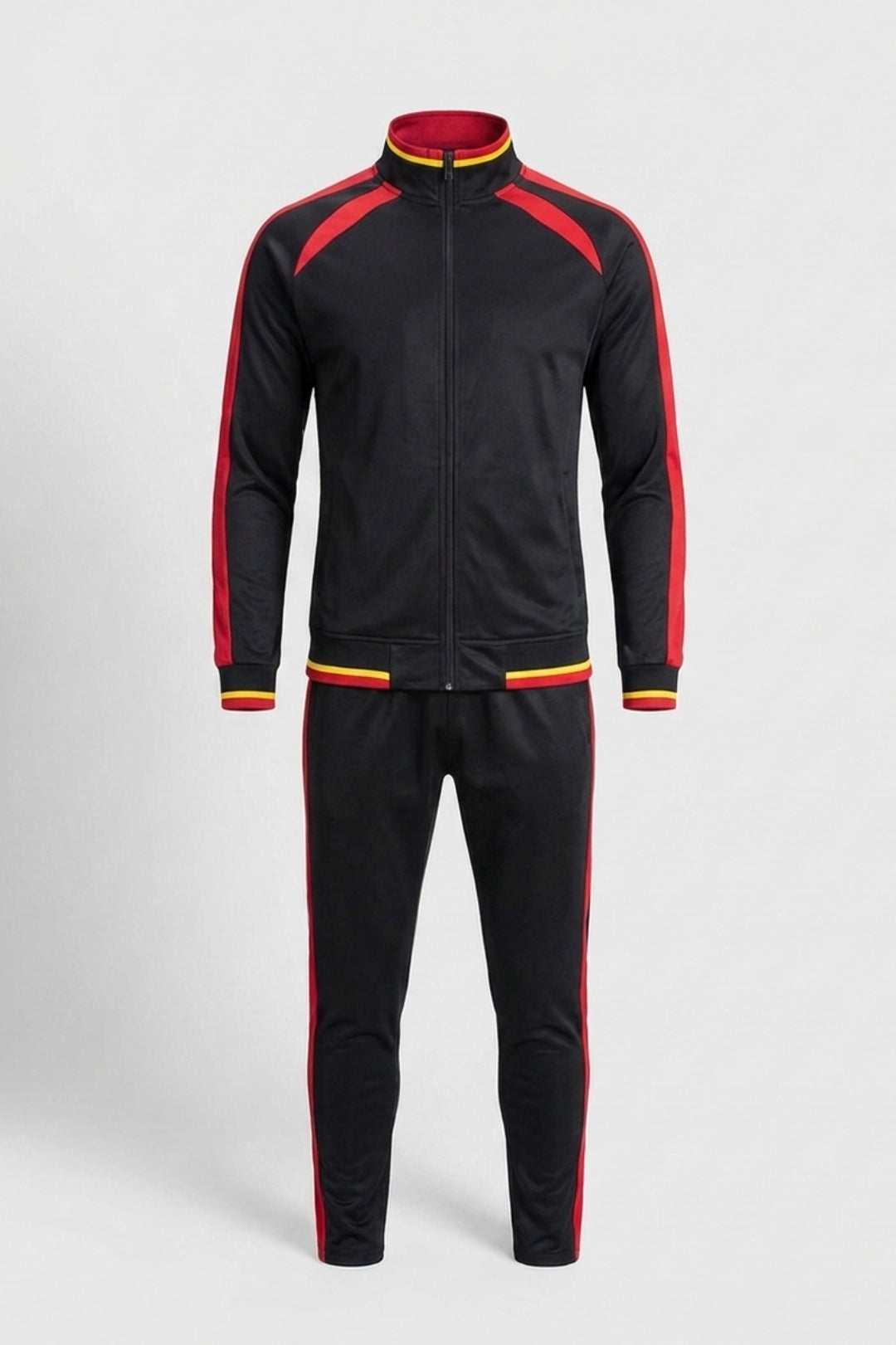 Heren Premium Trainingspak | Zip Hoodie & Jogger | Multi-color Sportpak