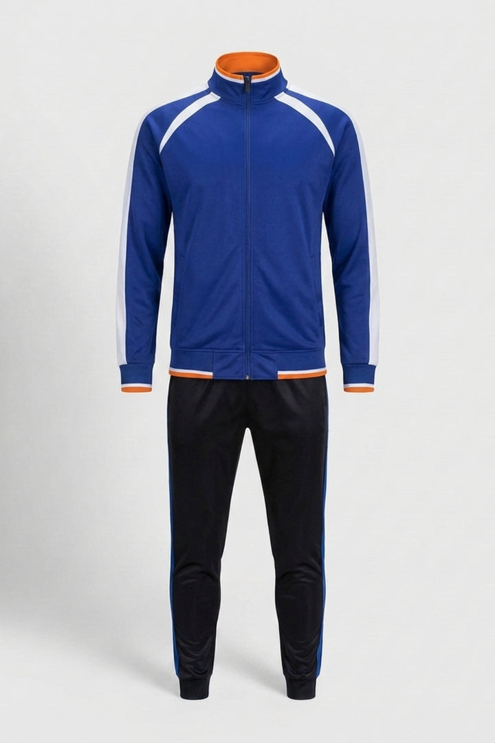 Heren Premium Trainingspak | Zip Hoodie & Jogger | Multi-color Sportpak